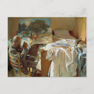 En artist i hans Studio av John Singer Sargent Vykort