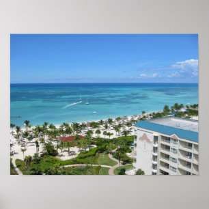 En Aruba strandsemesterort Poster