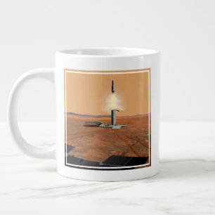 En Ascent Fordon som Lämnar Mars. 2 Jumbo Mugg