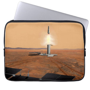 En Ascent Fordon som Lämnar Mars. 2 Laptop Fodral