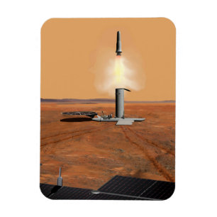 En Ascent Fordon som Lämnar Mars. 2 Magnet