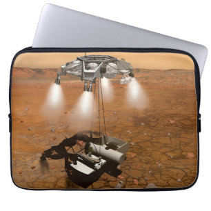 En Ascent Fordon som Lämnar Mars. Laptop Fodral