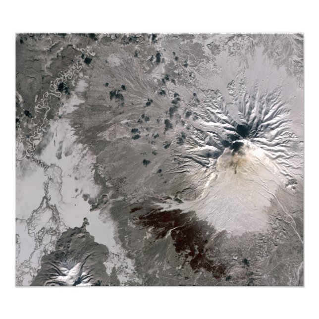 En askmassa ökar i riken fototryck (Framsidan)