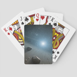 En asteroid Bälte runt Bright Star Vega. Casinokort