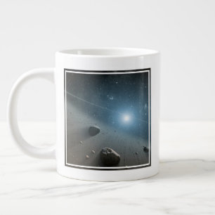 En asteroid Bälte runt Bright Star Vega. Jumbo Mugg