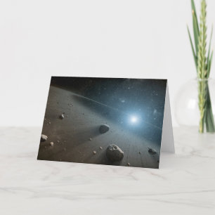 En asteroid Bälte runt Bright Star Vega. Kort