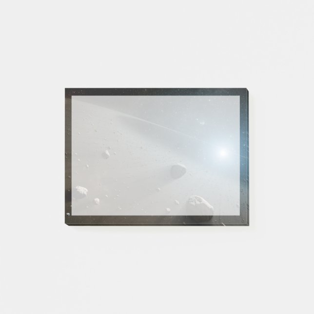 En asteroid Bälte runt Bright Star Vega. Post-it Block (Framsida)