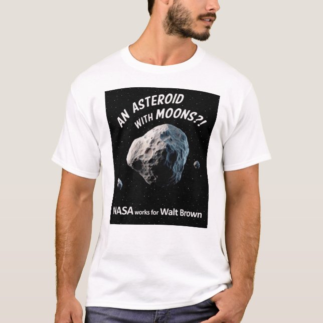 En asteroid med månar HPT T-shirt (Framsida)