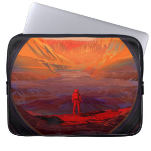 En astronaut på Mars Laptop Fodral