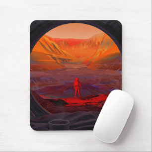 En astronaut på Mars Musmatta