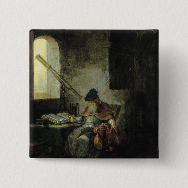 En astronom knapp (Framsida)