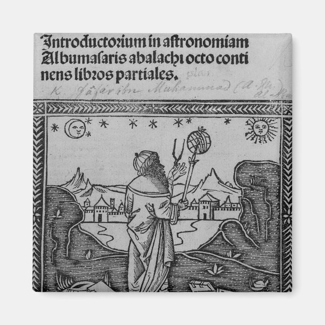 En astronomer Stargazing Magnet (Framsidan)