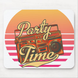 En återmusikkran från den gamla skolan musmatta