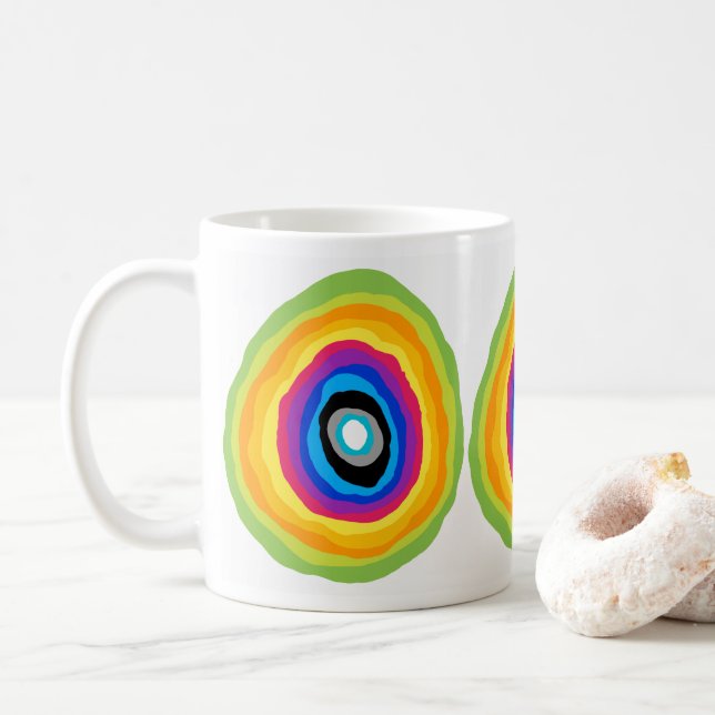 En attraktiv kaffekopp (Med munk)