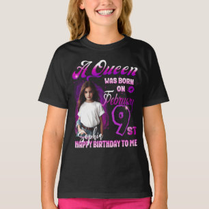 En Aueen föddes den 2 februari T Shirt
