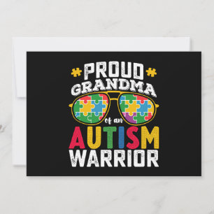 En Autismkrigarfamiljs berömda mormor Inbjudningar