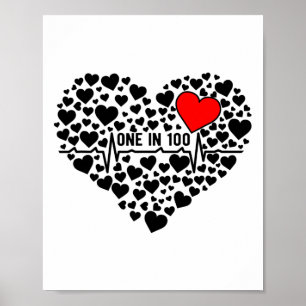 En av 100 barn med hjärt- kärlsjukdom poster