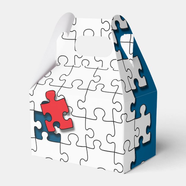 En av 110 - Medvetenhet om autism Presentaskar (Framsidan Sidan)