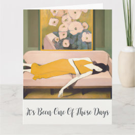 En av de dagarna - ett stort kort