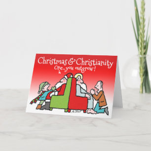 En av de här Santas du överväxer! - Helgkort