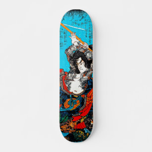En av de hundra Heroes Suikoden-träblocket Mini Skateboard Bräda 18,5 Cm