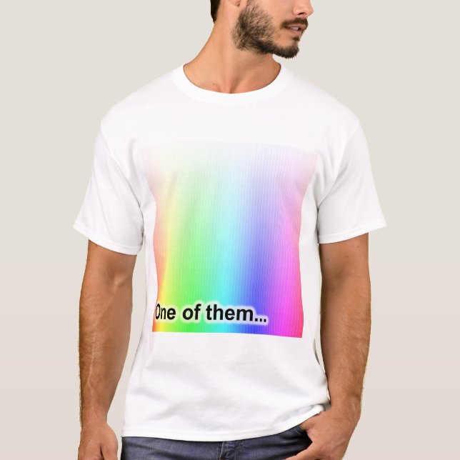 En av dem tee shirt (Framsida)