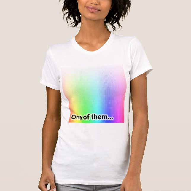 En av dem tee shirt (Framsida)