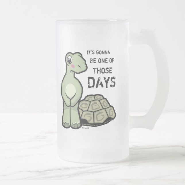 En av den gulliga sköldpaddan för de dagar frostat ölglas (Höger)