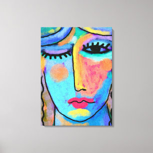 En av dessa dagar Abstrakt Digital Painting Canvastryck