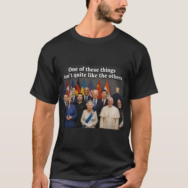 En av dessa saker är inte som de andra t shirt (Framsida)