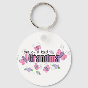 En av en snäll mormor nyckelring