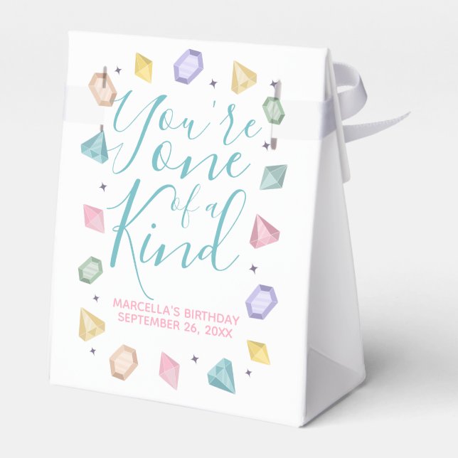 En av en typ presentaskar (Baksidan Sidan)