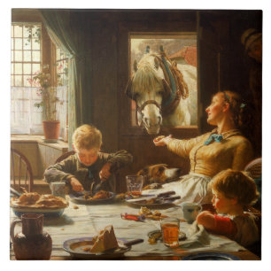 En av familjen (Donkey Matas) Kakelplatta