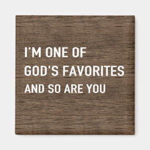 En av Guds favoritmagnet Magnet