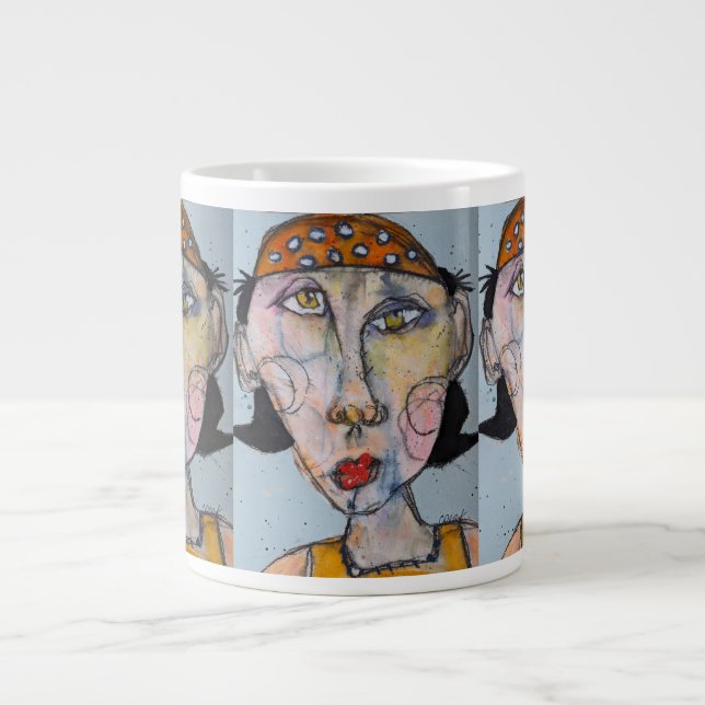 En av många hattar jumbo mugg (Framsidan)