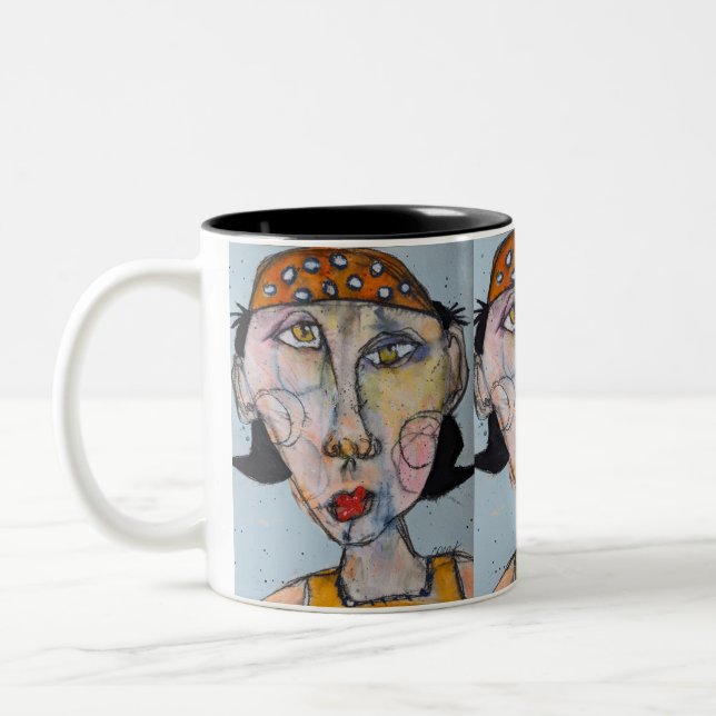 En av många hattar Två-Tonad mugg (Vänster)