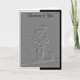 "En av mina Blommigtar designar" 5" x 7" kort med