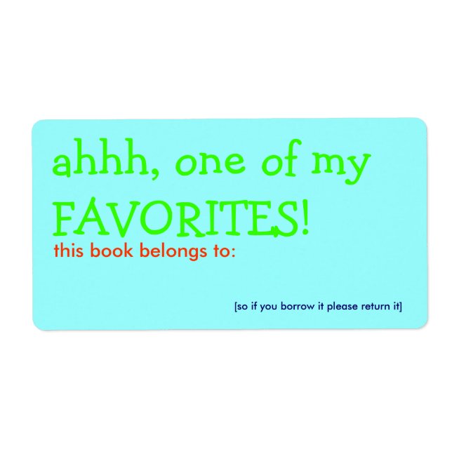 En av mina FAVORITER! Fraktsedel (Framsidan)