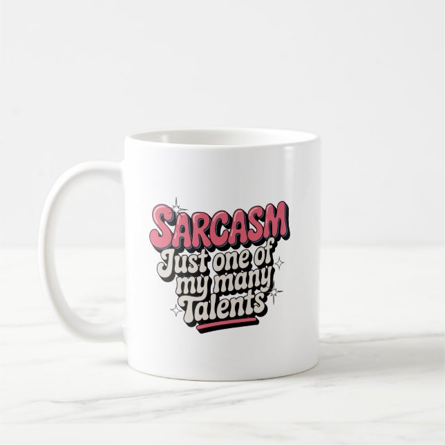 En av mina många talanger kaffemugg (Vänster)