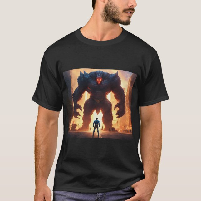 En Avengers tatuering t-shirt är en unik och snygg (Framsida)