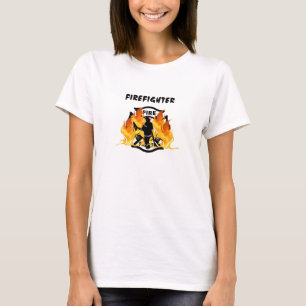 En avfyraavdelning flammar t shirt
