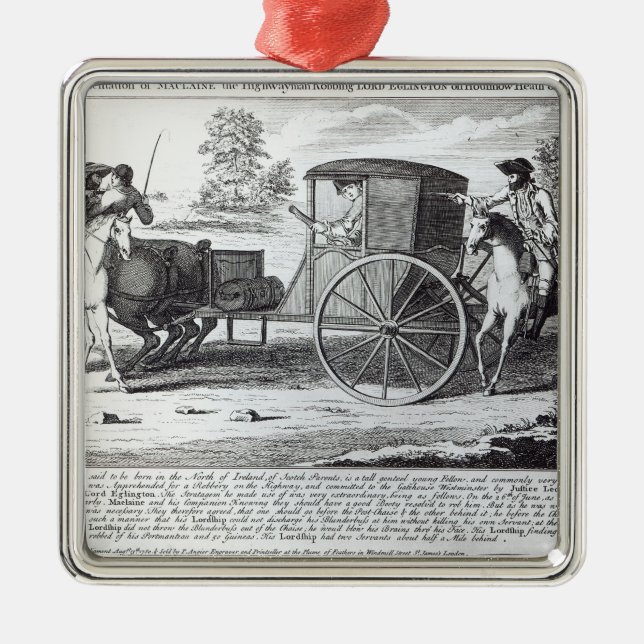 En avkrävaframställning av Maclaine Julgransprydnad Metall (Framsidan)