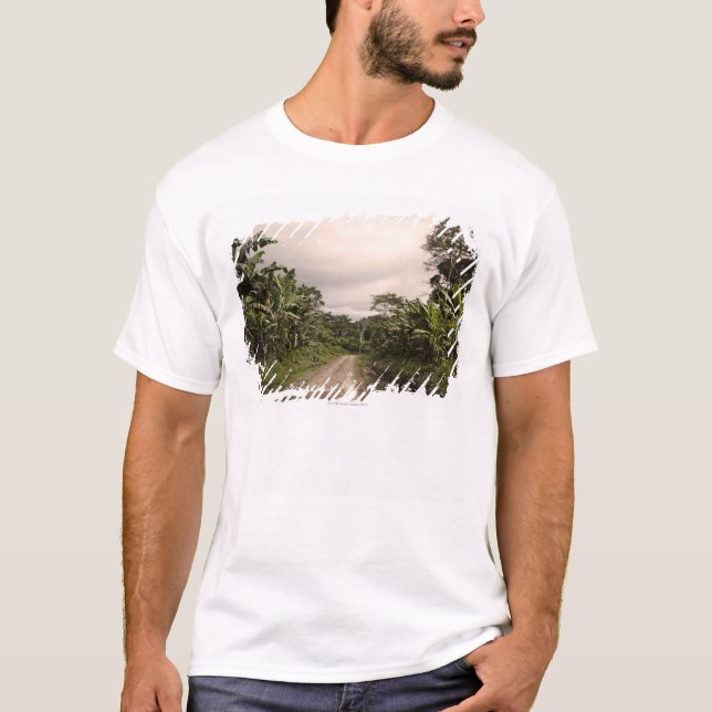 En avlägsen djungelväg tee (Framsida)