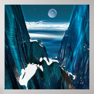 En avlägsen planet poster