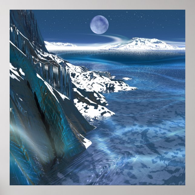 En avlägsen planet poster (Framsidan)