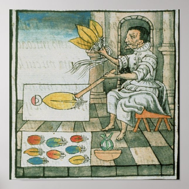 En Aztec-ludderartisan Poster (Framsidan)