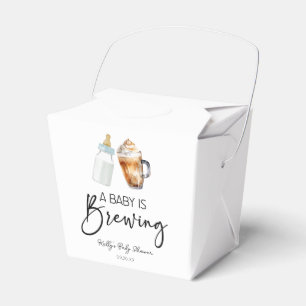 En babyskor för Flaska-kaffe i Baby brinner. Presentaskar