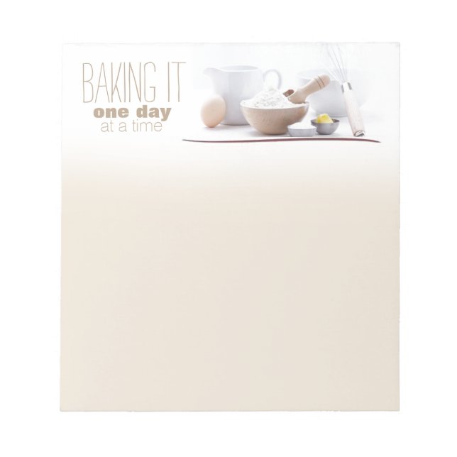 En Bakers anteckningsblock (Framsida)