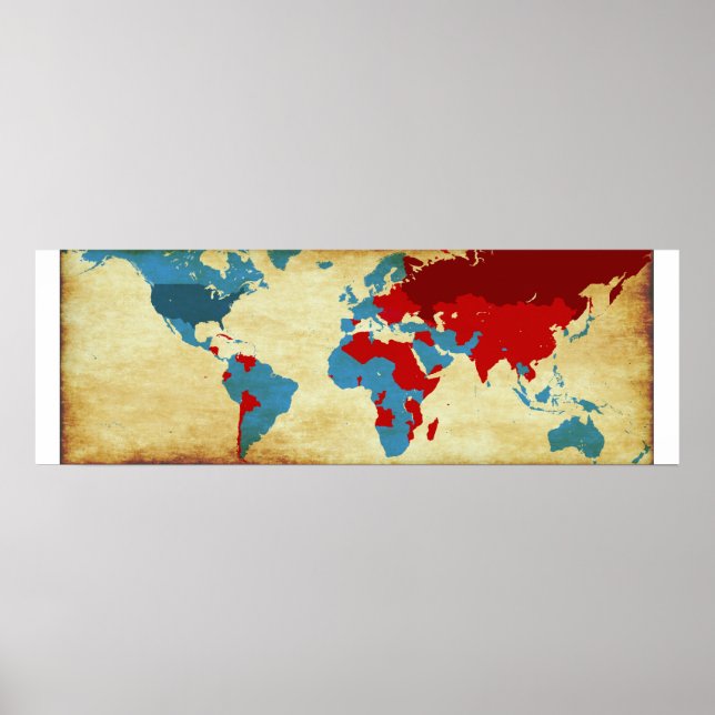 En balans mellan ideologier poster (Framsidan)