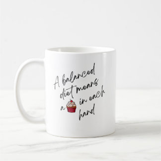EN BALANSERAD DIET KAFFEMUGG